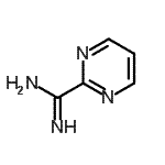 2-嘧啶甲脒結(jié)構(gòu)式_45695-56-5結(jié)構(gòu)式