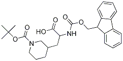 2-(Fmoc-amino)-3-(1-boc-3-piperidyl)propanoic acid Structure,457060-97-8Structure