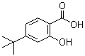 4-Tert-butyl-2-hydroxybenzoic acid Structure,4578-63-6Structure