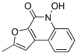 Furo[2,3-c]quinolin-4(5h)-one, 5-hydroxy-2-methyl-(9ci) Structure,458525-32-1Structure