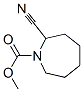 1H-azepine-1-carboxylic acid, 2-cyanohexahydro-, methyl ester Structure,458528-14-8Structure