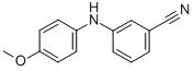 N-(3-cyanophenyl)-n-(4-methoxyphenyl)amine Structure,458550-48-6Structure