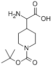 1-Boc-4-(aminocarboxymethyl)piperidine Structure,458560-09-3Structure