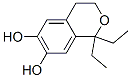 1H-2-benzopyran-6,7-diol, 1,1-diethyl-3,4-dihydro- (9ci) Structure,459426-82-5Structure