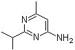 2-異丙基-6-甲基嘧啶-4-胺結(jié)構(gòu)式_4595-70-4結(jié)構(gòu)式