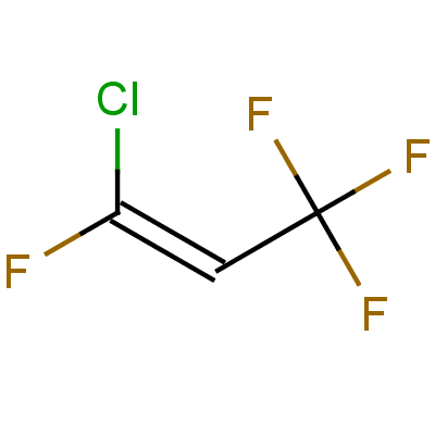 1-Chloro-1,3,3,3-tetrafluoropropene Structure,460-71-9Structure