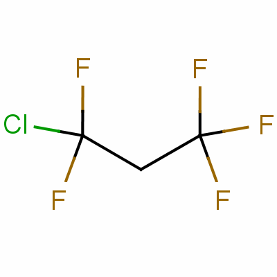 1-Chloro-1,1,3,3,3-pentafluoropropane Structure,460-92-4Structure