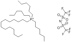 Trihexyl(tetradecyl)phosphonium bis(trifluoromethanesulfonyl)amide Structure,460092-03-9Structure