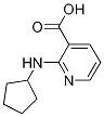 2-(Cyclopentylamino)nicotinic acid Structure,460363-30-8Structure