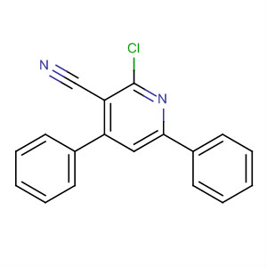 2-Chloro-4,6-diphenylnicotinonitrile Structure,4604-05-1Structure