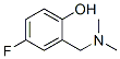 2-Dimethylaminomethyl-4-fluoro-phenol Structure,46049-91-6Structure