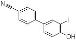 4-Hydroxy-3-iodo-biphenyl-4-carbonitrile Structure,460746-47-8Structure