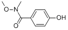 4-Hydroxy-n-methoxy-n-methylbenzamide Structure,460747-44-8Structure