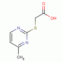 2-(Carboxymethylthio)-4-methylpyrimidine Structure,46118-95-0Structure