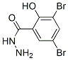 3,5-二溴水楊肼結構式_46155-70-8結構式