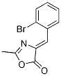 4-[(2-Bromophenyl)methylene]-2-methyl-5(4h)-oxazolone Structure,461706-35-4Structure