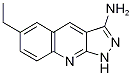 6-乙基-1H-吡唑并[3,4-b]喹啉-3-胺結(jié)構(gòu)式_462067-01-2結(jié)構(gòu)式