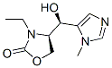 (4r)-(9ci)-3-乙基-4-[(r)-羥基(1-甲基-1H-咪唑-5-基)甲基]-2-噁唑烷酮結(jié)構(gòu)式_462100-57-8結(jié)構(gòu)式