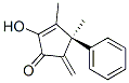 2-Cyclopenten-1-one, 2-hydroxy-3,4-dimethyl-5-methylene-4-phenyl-, (4r)-(9ci) Structure,462116-74-1Structure