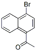 1-(4-溴-1-萘基)-乙酮結(jié)構(gòu)式_46258-62-2結(jié)構(gòu)式