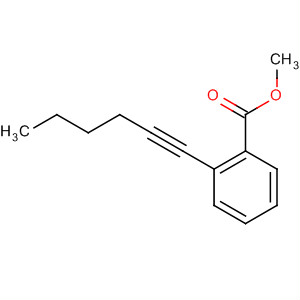 Methyl 2-(hex-1-ynyl)benzoate Structure,462637-40-7Structure