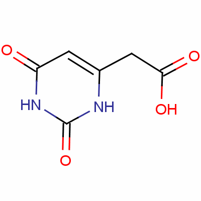 尿嘧啶-4-乙酸結(jié)構(gòu)式_4628-39-1結(jié)構(gòu)式