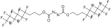 Bis(4,4,5,5,6,6,7,7,8,8,9,9,9-tridecafluorononyl) azodicarboxylate Structure,462996-01-6Structure