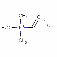 三甲基乙烯基氫氧化銨結(jié)構(gòu)式_463-88-7結(jié)構(gòu)式