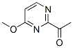 Ethanone, 1-(4-methoxy-2-pyrimidinyl)-(9ci) Structure,463337-53-3Structure