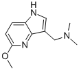 (5-Methoxy-1h-pyrrolo[3,2-b]pyridin-3-yl)-n,n-dimethylmethanamine Structure,46399-68-2Structure