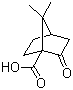 酮基蒎酸; 7,7-二甲基-2-氧代-二環(huán)[2.2.1]庚烷-1-甲酸結構式_464-78-8結構式