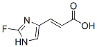 2-Propenoicacid,3-(2-fluoro-1h-imidazol-4-yl)-,(2e)-(9ci) Structure,464924-55-8Structure