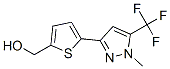 [5-[1-Methyl-5-(trifluoromethyl)-1H-pyrazol-3-yl]-2-thienyl]methanol Structure,465514-19-6Structure