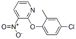 2-(4-Chloro-2-methylphenoxy)-3-nitropyridine Structure,465514-31-2Structure