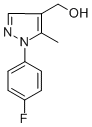 [1-(4-Fluorophenyl)-5-methyl-1h-pyrazol-4-yl]methanol Structure,465514-37-8Structure