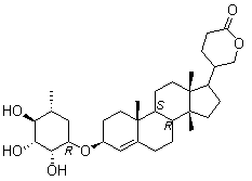 原海蔥甙A結(jié)構(gòu)式_466-06-8結(jié)構(gòu)式