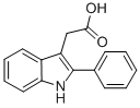 (2-Phenyl-1h-indol-3-yl)acetic acid Structure,4662-03-7Structure