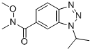 1-異丙基-N-甲氧基-N-甲基-1H-苯并[d][1,2,3]噻唑-6-羧酰胺結(jié)構(gòu)式_467235-06-9結(jié)構(gòu)式