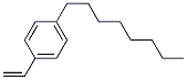4-正辛基苯乙烯結構式_46745-66-8結構式