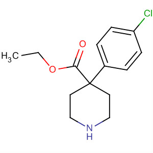 4-(4-氯苯基)哌啶-4-羧酸乙酯結構式_46850-22-0結構式