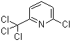 2-Chloro-6-trichloromethylpyridine Structure,4686-94-0Structure