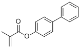 2-Methyl-acrylic acid biphenyl-4-yl ester Structure,46904-74-9Structure