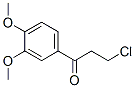 3-Chloro-1-(3,4-dimethoxyphenyl)propan-1-one Structure,4693-38-3Structure