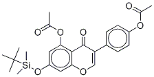 4’,5-Di-o-acetyl-7-o-tert-butyldimethylsilyl genistein Structure,470666-99-0Structure