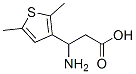 3-Amino-3-(2,5-dimethyl-thiophen-3-yl)-propionic acid Structure,470704-56-4Structure