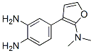 1,2-Benzenediamine, 4-[2-(dimethylamino)-3-furanyl]- Structure,471239-95-9Structure