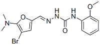 Hydrazinecarboxamide, 2-[[4-bromo-5-(dimethylamino)-2-furanyl]methylene]-n-(2-methoxyphenyl)- Structure,471284-14-7Structure