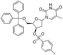 1-(3-O-tosyl-5-O-trityl-2-deoxy-beta-D-lyxofuranosyl)thymine Structure,471854-53-2Structure