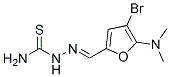 Hydrazinecarbothioamide, 2-[[4-bromo-5-(dimethylamino)-2-furanyl]methylene]- Structure,471887-31-7Structure