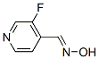 4-Pyridinecarboxaldehyde,3-fluoro-,oxime(9ci) Structure,471909-36-1Structure